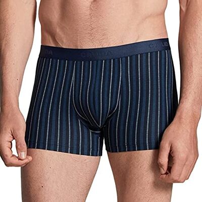 CALIDA Natural Benefit Boxershorts för män, i 3-pack, mjukt elastiskt midjeband, Jet-black, 52-54 CALIDA Natural Benefit Boxershorts för män, i 3-pack, mjukt elastiskt midjeband, Jet-black, 52-54