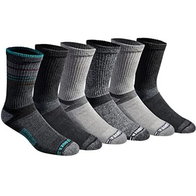 Eddie Bauer Men's Socks herrstrumpor, Fashion Black sorterad (6 par), Large Eddie Bauer Men's Socks herrstrumpor, Fashion Black sorterad (6 par), Large