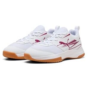 PUMA Unisex barn Varion Ii Jr inomhus domstol sko, White Berry, 4.5 UK PUMA Unisex barn Varion Ii Jr inomhus domstol sko, White Berry, 4.5 UK