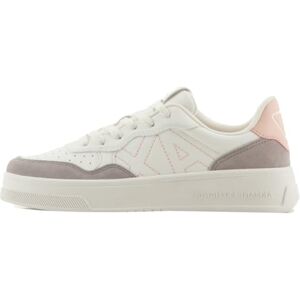 Giorgio Armani Damseattle, mockadetaljer, broderade logotyp, sneakers, off white brungrått rosa, 36,5 EU, Off White Taupe Rose, 36.5 EU Giorgio Armani Damseattle, mockadetaljer, broderade logotyp, sneakers, off white brungrått rosa, 36,5 EU, Off White Taupe Rose, 36.5 EU