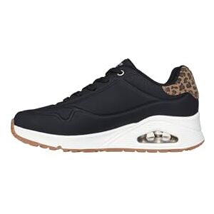 Skechers kvinnors UNO Jungle NITE sneakers, svart, 6.5 UK, Svart, 39.5 EU Skechers kvinnors UNO Jungle NITE sneakers, svart, 6.5 UK, Svart, 39.5 EU
