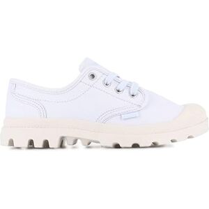 Palladium Original Pampa Oxford herr och dam sneakers i canvas EVA-sula, autentisk look, veganvänlig, Blå konst, 37 EU Palladium Original Pampa Oxford herr och dam sneakers i canvas EVA-sula, autentisk look, veganvänlig, Blå konst, 37 EU