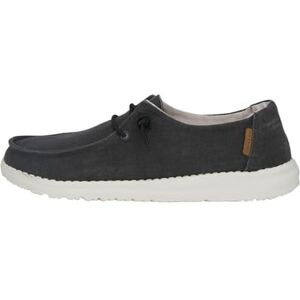 HEYDUDE Hey Dude Dam Wendy Rise Moccasin, Chambray Off Black, 37 EU HEYDUDE Hey Dude Dam Wendy Rise Moccasin, Chambray Off Black, 37 EU