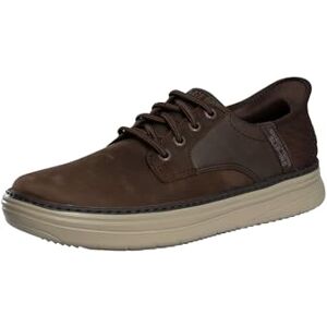 Skechers Herr Hands-Free Slip-ins Hyland sneakers, Kakao Läder, 11 UK, Kakao läder, 46 EU Skechers Herr Hands-Free Slip-ins Hyland sneakers, Kakao Läder, 11 UK, Kakao läder, 46 EU