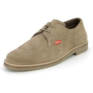 Kickers Homme Totaly Plat Oxford, Beige Taupe, 41 EU mai-TAT2-A12-82 Kickers Homme Totaly Plat Oxford, Beige Taupe, 41 EU mai-TAT2-A12-82
