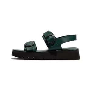 Fly London Solb260fly Sandal för kvinnor, Dk mossa, 9 UK Fly London Solb260fly Sandal för kvinnor, Dk mossa, 9 UK