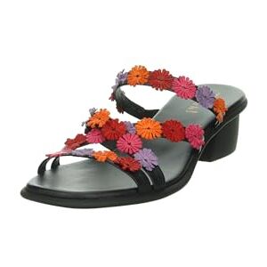 Think! Damen VIVI chromfrei gegerbte nachhaltige Sandale, SCHWARZ/KOMBI 0000 Think! Damen VIVI chromfrei gegerbte nachhaltige Sandale, SCHWARZ/KOMBI 0000