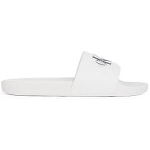 Calvin CK JEANS kvinnors Slide Monogram WMNS YW0YW01835 Flip Flops, Vit (Ljusvit/svart), 3,5 UK, Vit ljus vit svart, 36.5 EU Calvin CK JEANS kvinnors Slide Monogram WMNS YW0YW01835 Flip Flops, Vit (Ljusvit/svart), 3,5 UK, Vit ljus vit svart, 36.5 EU
