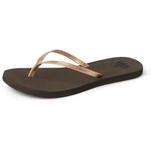 REEF Bliss Nights Damskor, flip-flops, superlätt och mjuk fotbädd, strandsandaler med tunn rem, Rosa guld, 43 EU REEF Bliss Nights Damskor, flip-flops, superlätt och mjuk fotbädd, strandsandaler med tunn rem, Rosa guld, 43 EU