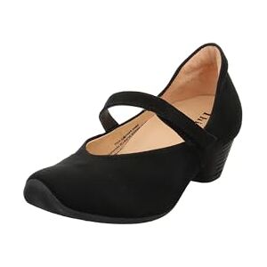 Think! Damen AIDA chromfrei gegerbte nachhaltige Halbschuhe, SCHWARZ 0000 Think! Damen AIDA chromfrei gegerbte nachhaltige Halbschuhe, SCHWARZ 0000