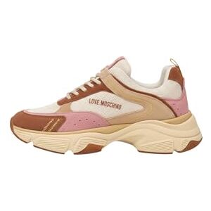 Love Moschino JA15426G1OIQ511A, snörskor dam, rosa, 37 EU, Rosenröd, 37 EU Love Moschino JA15426G1OIQ511A, snörskor dam, rosa, 37 EU, Rosenröd, 37 EU