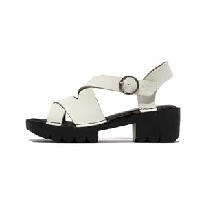 Fly London Eria536fly Sandal för kvinnor, Benvit, 5 UK Fly London Eria536fly Sandal för kvinnor, Benvit, 5 UK
