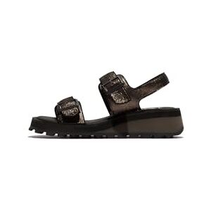 Fly London kvinnors HEIF558FLY Sandal, grafit, 5 UK, grafit, 5 UK Fly London kvinnors HEIF558FLY Sandal, grafit, 5 UK, grafit, 5 UK