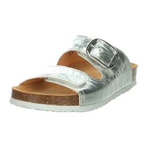 Think! Dam CRISSI läderfoder tofflor, silver 9030, 39 EU Think! Dam CRISSI läderfoder tofflor, silver 9030, 39 EU