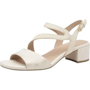 MARCO TOZZI Damer 2-28209-44 sandal, Beige, 38 EU MARCO TOZZI Damer 2-28209-44 sandal, Beige, 38 EU