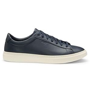 Boss Kieran Tenn herr korniga lädersneakers med gummisula, Mörkblå402, 39 EU Boss Kieran Tenn herr korniga lädersneakers med gummisula, Mörkblå402, 39 EU