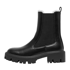 ONLY ONLBETTY-9 PU WARM fodrad stövel, svart, 36 EU, svart, 36 EU ONLY ONLBETTY-9 PU WARM fodrad stövel, svart, 36 EU, svart, 36 EU