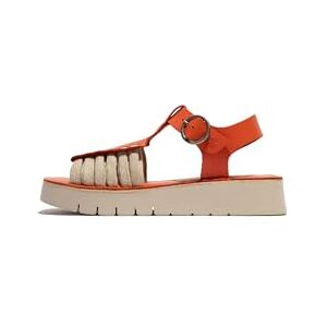 Fly London kvinnors SARF251FLY Sandal, Scarlet, 9 UK, Scharlakansröd, 9 UK Fly London kvinnors SARF251FLY Sandal, Scarlet, 9 UK, Scharlakansröd, 9 UK