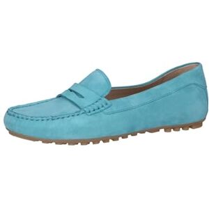 CAPRICE mockasin 9-24651-42 G-bredd, Blå mocka, 37 EU CAPRICE mockasin 9-24651-42 G-bredd, Blå mocka, 37 EU