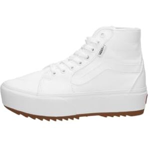 Vans Filmore Hi Tapered Platform St Sneaker för kvinnor, Canvas vit, 39 EU Vans Filmore Hi Tapered Platform St Sneaker för kvinnor, Canvas vit, 39 EU