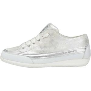 Candice Cooper Janis Strip Chic S Shoes med snörning för kvinnor, vit-silver, 36 EU, vitt silver, 36 EU Candice Cooper Janis Strip Chic S Shoes med snörning för kvinnor, vit-silver, 36 EU, vitt silver, 36 EU