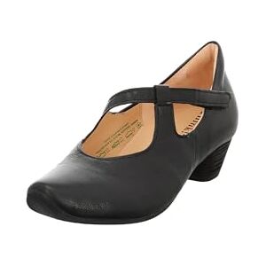 Think! Damen AIDA chromfrei gegerbte nachhaltige Halbschuhe, SCHWARZ 0000 Think! Damen AIDA chromfrei gegerbte nachhaltige Halbschuhe, SCHWARZ 0000