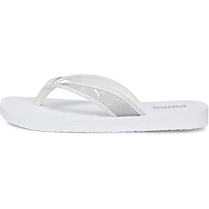 PUMA Sandy Flip Space Metallics Flop för kvinnor, Matt Silver Vit Silver, 42 EU PUMA Sandy Flip Space Metallics Flop för kvinnor, Matt Silver Vit Silver, 42 EU