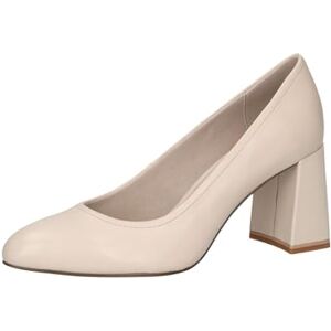 CAPRICE Dampumps av läder eleganta, Offwhite nappa, 40.5 EU CAPRICE Dampumps av läder eleganta, Offwhite nappa, 40.5 EU