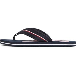 Tommy Hilfiger Corporate Flip Flops för män, Blå ökenhimmel, 40 EU Tommy Hilfiger Corporate Flip Flops för män, Blå ökenhimmel, 40 EU