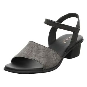 Think! Damer VIVI läderfoder sandaler, stål/kombi 2000, 36 EU Think! Damer VIVI läderfoder sandaler, stål/kombi 2000, 36 EU