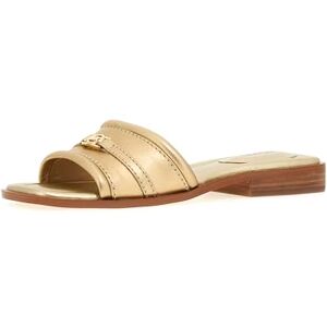 Michael Kors Mandy Slide Sandal, dam, 39,5 EU, Guldblad, 39.5 EU Michael Kors Mandy Slide Sandal, dam, 39,5 EU, Guldblad, 39.5 EU