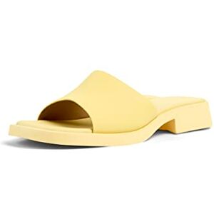 Camper Dana platt sandal för kvinnor, Lt pastell gul, 35 EU Camper Dana platt sandal för kvinnor, Lt pastell gul, 35 EU