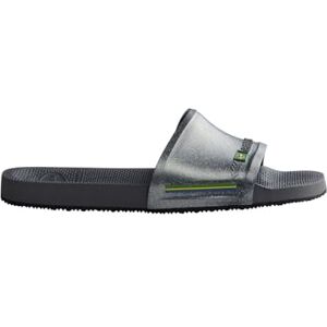 Havaianas Unisex vuxen glid Brasilien Flip-flops, Ny grafit, 33/34 EU Havaianas Unisex vuxen glid Brasilien Flip-flops, Ny grafit, 33/34 EU