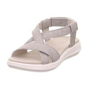 Legero Ella platta sandaler för kvinnor, Metallic silver övrigt 9150, 39 EU Legero Ella platta sandaler för kvinnor, Metallic silver övrigt 9150, 39 EU