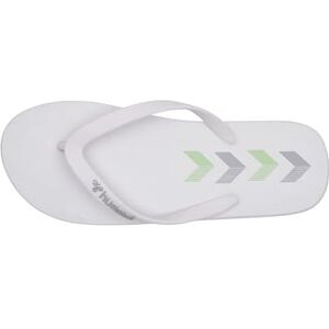 hummel Unisex Chevron Flip Flop Sandal, Vit, 38 EU hummel Unisex Chevron Flip Flop Sandal, Vit, 38 EU
