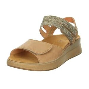 Think! Damer Meggie läderfoder sandaler, linne/kombi 4010, 42 EU Think! Damer Meggie läderfoder sandaler, linne/kombi 4010, 42 EU