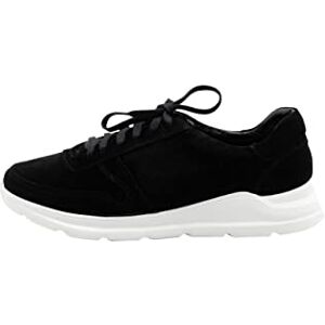 ACESELLO Herrsneakers av mocka, svart, 40 EU, svart, 40 EU ACESELLO Herrsneakers av mocka, svart, 40 EU, svart, 40 EU