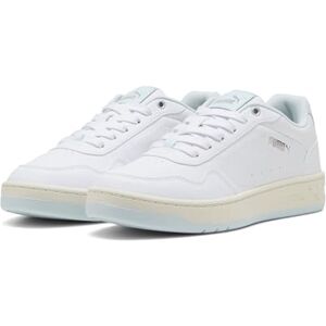 PUMA Court ClassySneaker för kvinnor, vitt havsglas silver, 36 EU PUMA Court ClassySneaker för kvinnor, vitt havsglas silver, 36 EU
