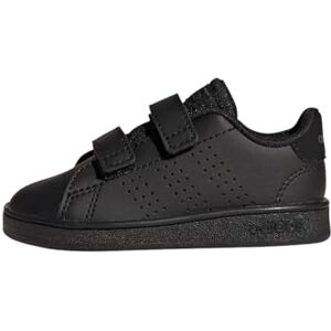 adidas unisex bebis Advantage Lifestyle Court Two Hook-And-Loop Shoes, Core Black / Core Black / Grey Six, 23 EU adidas unisex bebis Advantage Lifestyle Court Two Hook-And-Loop Shoes, Core Black / Core Black / Grey Six, 23 EU