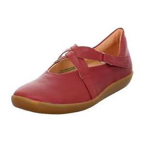 Think! Damer Nature läderfoder ballerinaskor, Rosso 5040, 39,5 EU Think! Damer Nature läderfoder ballerinaskor, Rosso 5040, 39,5 EU
