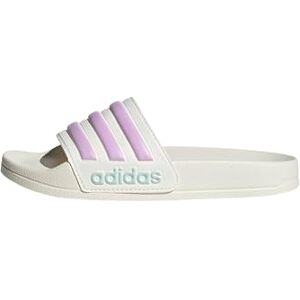 adidas Unisex – Barn ADILETTE SHOWER SLIDES, off white/bliss lilac/halo mint, 28 EU adidas Unisex – Barn ADILETTE SHOWER SLIDES, off white/bliss lilac/halo mint, 28 EU