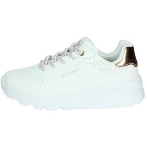 Skechers Uno Lite gymnastikskor för flickor och flickor, Vit, 34 EU Skechers Uno Lite gymnastikskor för flickor och flickor, Vit, 34 EU