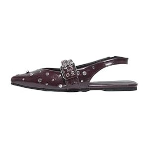 ONLY Dam Onlaura-5 Pu Slingback Buckle Ballarina, Bourgogny, 37 EU, Burgund, 37 EU ONLY Dam Onlaura-5 Pu Slingback Buckle Ballarina, Bourgogny, 37 EU, Burgund, 37 EU