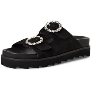 Tamaris dam 1–27517-46 pantolett, svart mocka, 37 EU Tamaris dam 1–27517-46 pantolett, svart mocka, 37 EU