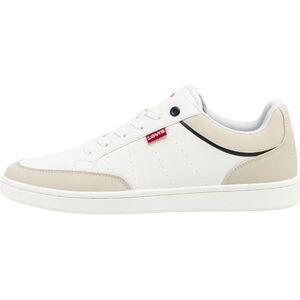 Levi's Billy 2.0 herr Sneaker, Lysande vit, 45 EU Levi's Billy 2.0 herr Sneaker, Lysande vit, 45 EU
