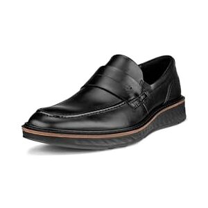 ECCO St.1 Hybrid Penny Loafer för män, Svart, 6/6.5 UK ECCO St.1 Hybrid Penny Loafer för män, Svart, 6/6.5 UK