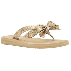 GUESS Dam Tuta Flip-Flop, Guld 710, 7 GUESS Dam Tuta Flip-Flop, Guld 710, 7