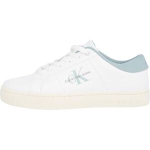Calvin CK JEANS Klassisk Cupsole LOWLACEUP LTH WN YW0YW01444 sneakers, Vit (ljus vit/blå surf), 3,5 UK, Vit ljus vit blå surfing, 36.5 EU Calvin CK JEANS Klassisk Cupsole LOWLACEUP LTH WN YW0YW01444 sneakers, Vit (ljus vit/blå surf), 3,5 UK, Vit ljus vit blå surfing, 36.5 EU