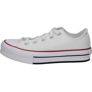 Converse Chuck Taylor All Star Eva Lift Canvas Platform, Sneaker Herr, White Garnet Navy, 35 EU Converse Chuck Taylor All Star Eva Lift Canvas Platform, Sneaker Herr, White Garnet Navy, 35 EU