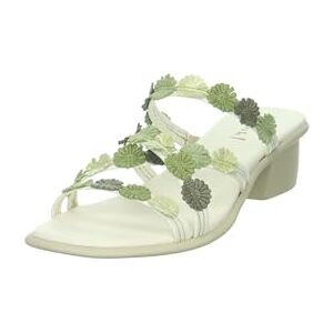 Think! Damer VIVI läderfoder sandaler, vit/kombi 1000, 40 EU Think! Damer VIVI läderfoder sandaler, vit/kombi 1000, 40 EU